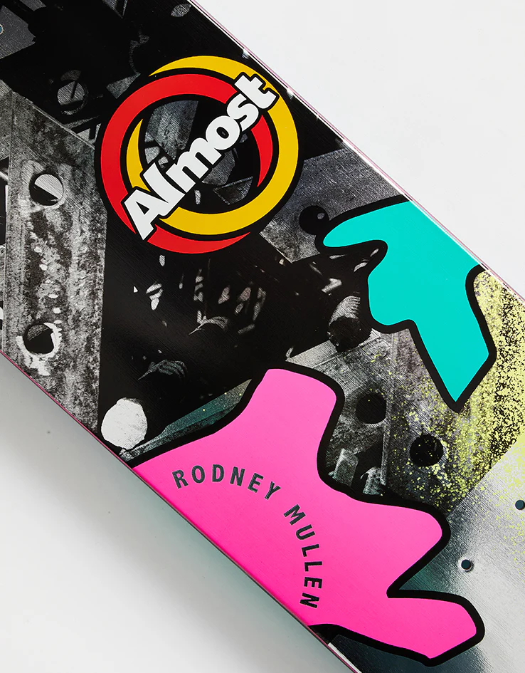 Almost Mullen Silver Lining R7 Skateboard Deck - 8" - Image 2
