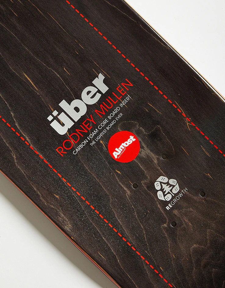 Almost Mullen Über Elite Skateboard Deck - 8.25" - Image 4