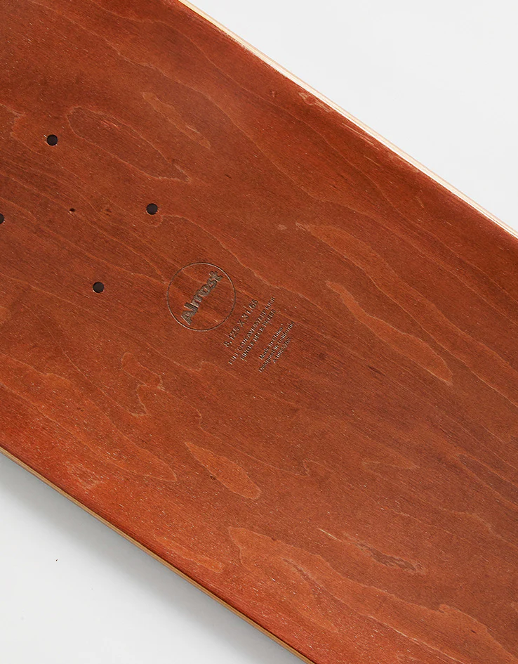Almost Red Head Black HYB Skateboard Deck - 8.125" - Image 4