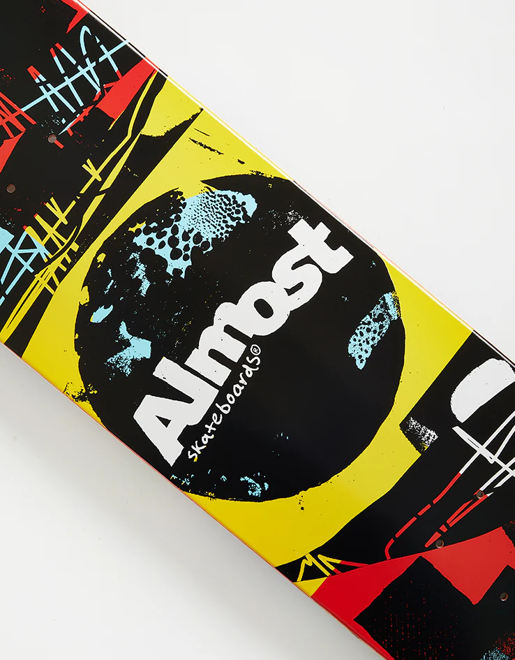 Almost Scum Punk Skateboard Deck - 8" - Image 2
