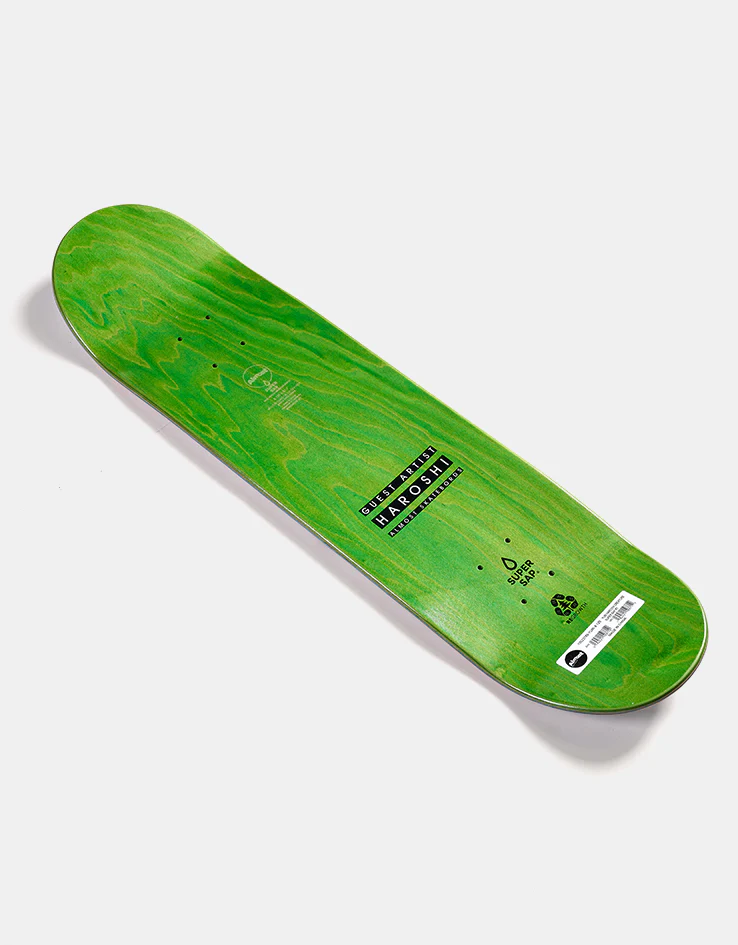 Almost x Haroshi Yuri Creature Super Sap R7 Skateboard Deck - Image 3