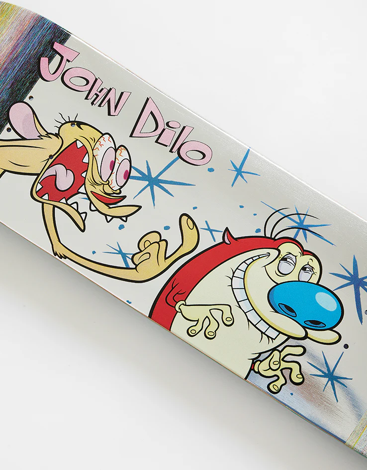 Almost x Ren & Stimpy Dilo Fingered R7 Skateboard Deck - 8.375" - Image 2
