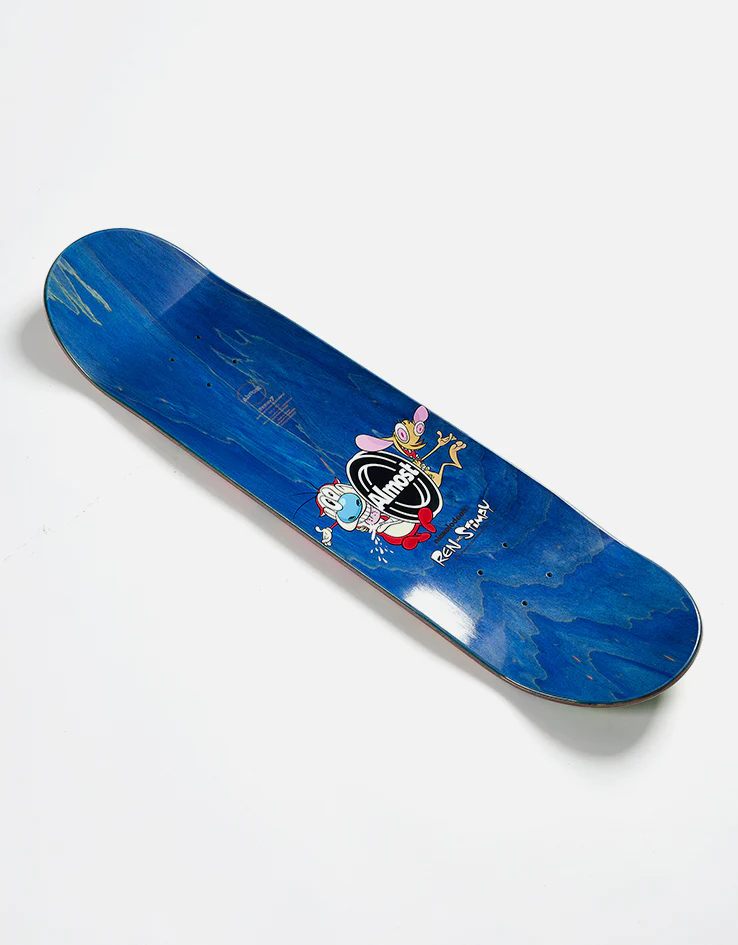 Almost x Ren & Stimpy Youness Mixed Up R7 Skateboard Deck - Image 4