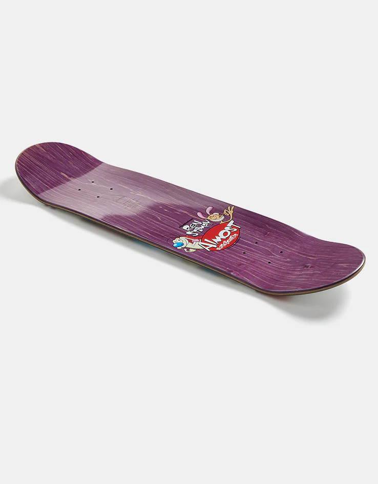 Almost x Ren & Stimpy Youness Room Mate R7 Skateboard Deck - 8" - Image 3