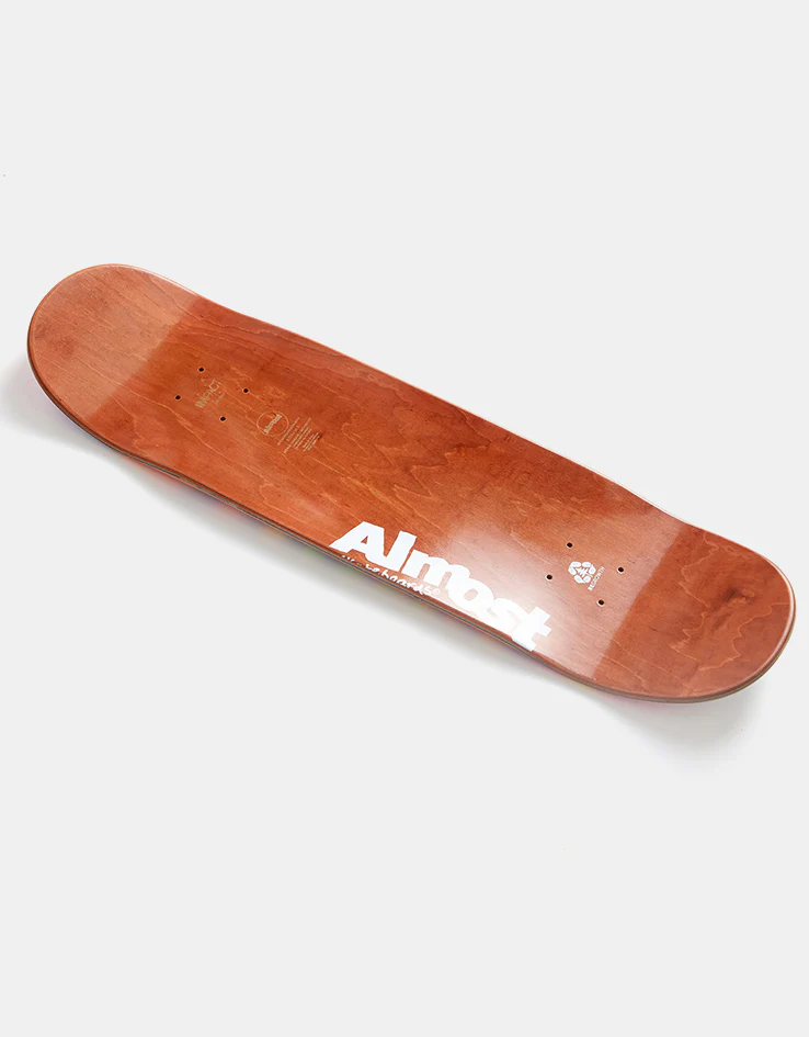 Almost Youness Gradient Rings Impact Support Skateboard Deck - 8.375" - Image 2