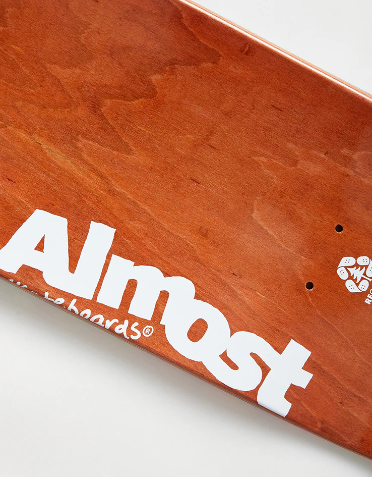 Almost Youness Gradient Rings Impact Support Skateboard Deck - 8.375" - Image 4