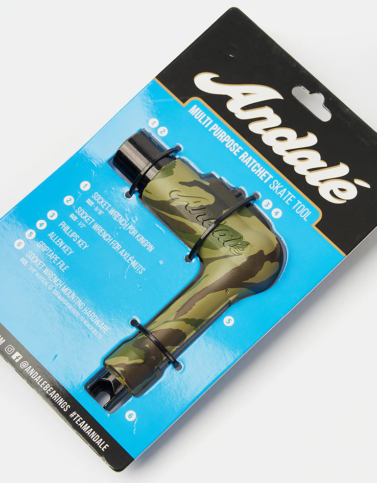 Andalé Multi Purpose Ratchet Skate Tool - Camo - Image 5