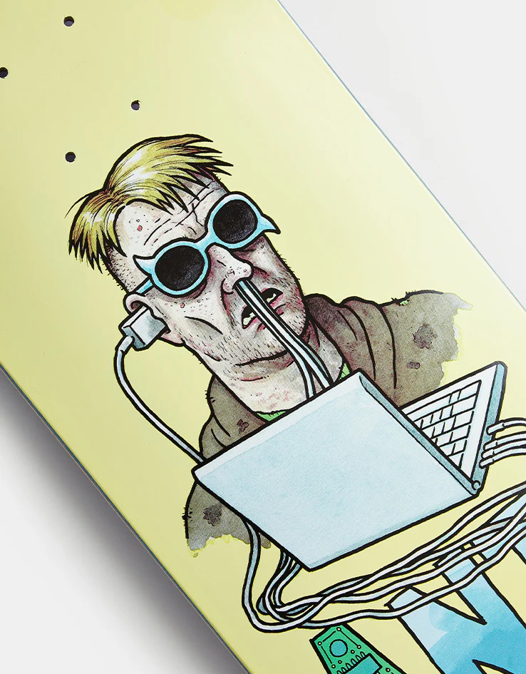 Anti Hero Doobie Anti-Intelligence Skateboard Deck - 8.75" - Image 4