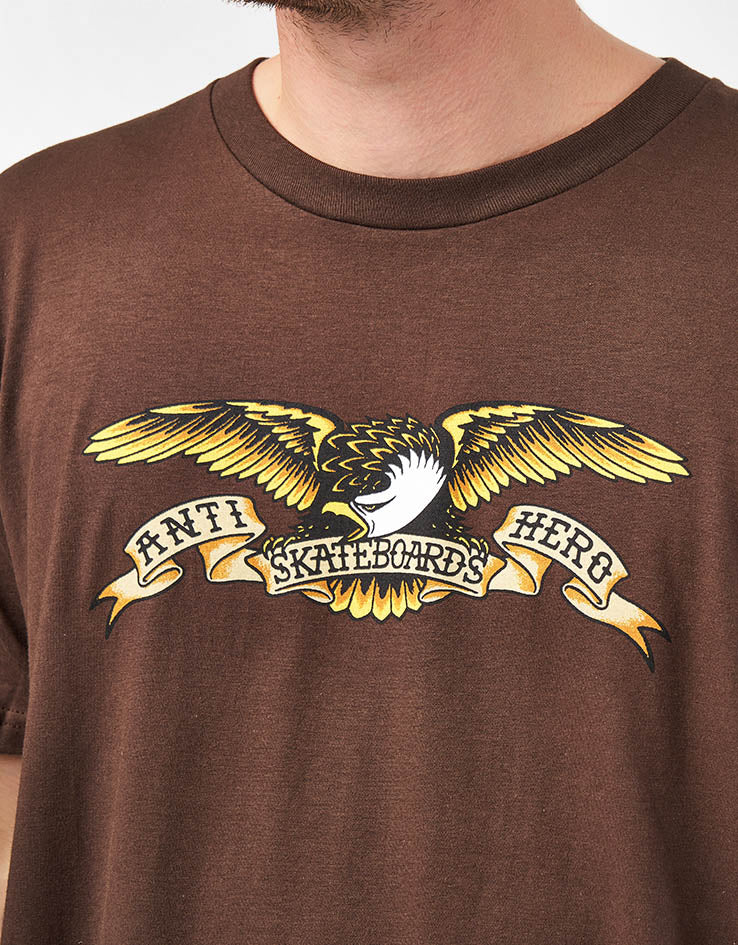 Anti Hero Eagle T-Shirt - Brown - Image 3