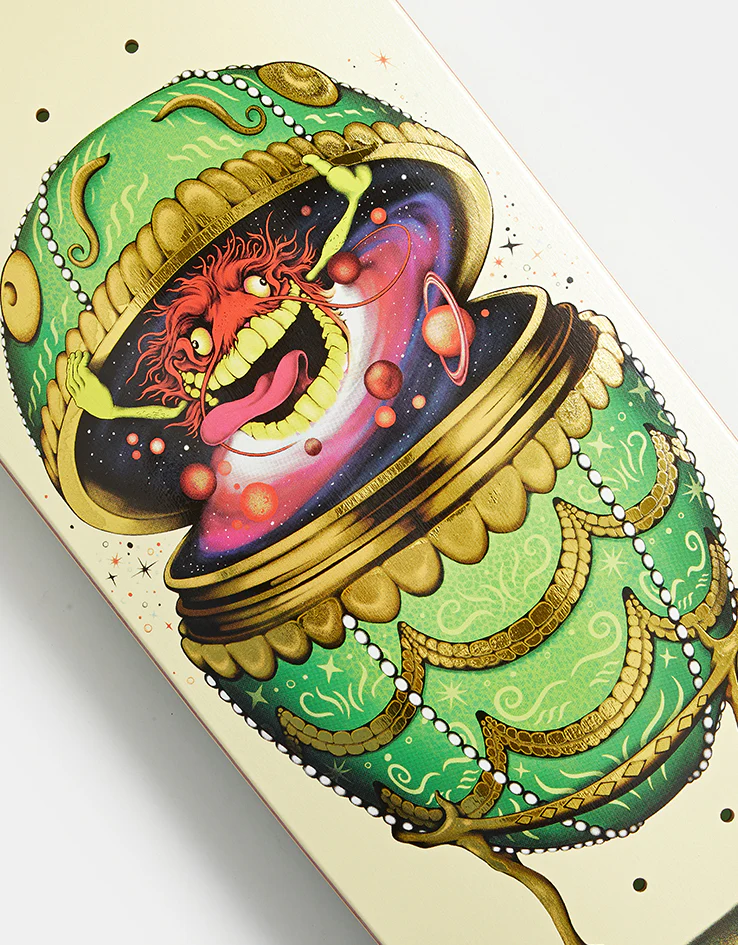 Anti Hero Hewitt Grimple Stix Fabragé Egg Skateboard Deck - 8.75" - Image 3