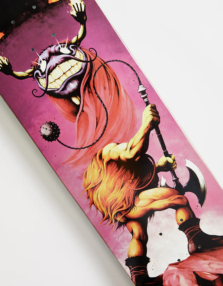 Anti Hero Hewitt Grimplestix Barbarians Skateboard Deck - 8.5" - Image 3