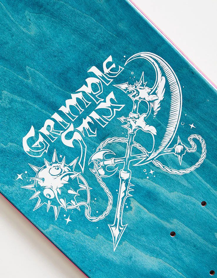 Anti Hero Hewitt Grimplestix Barbarians Skateboard Deck - 8.5" - Image 4