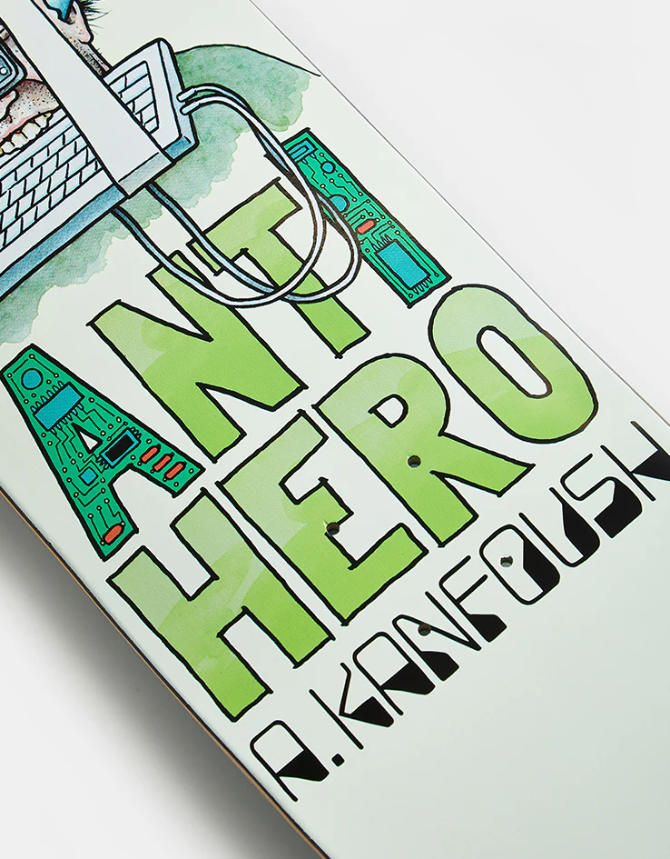 Anti Hero Kanfoush Anti-Intelligence Skateboard Deck - 8.4" - Image 3