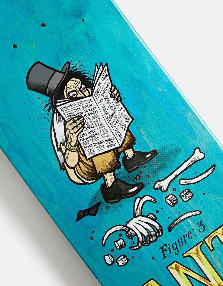 Anti Hero Kanfoush Eat the Rich Skateboard Deck - 8.25" - Image 3