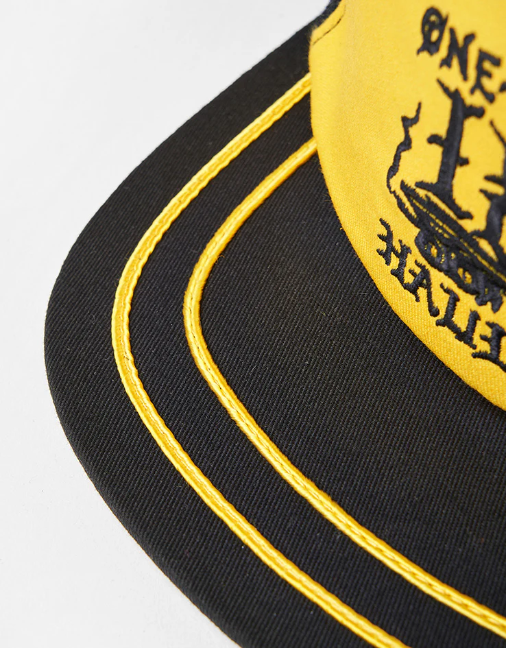 Anti Hero One Eight Hauling Cap - Black/Yellow - Image 3