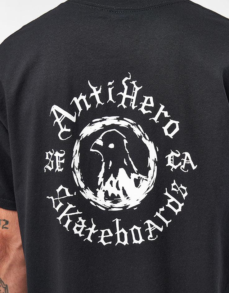 Anti Hero Pigeon Motion T-Shirt - Black - Image 3
