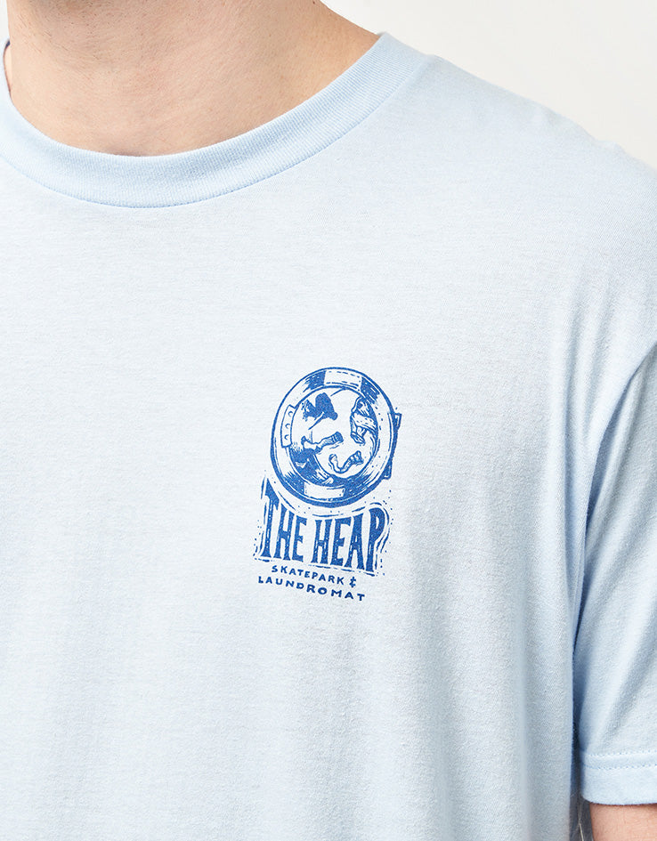 Anti Hero The Heap T-Shirt - Powder Blue/Dark Blue - Image 4