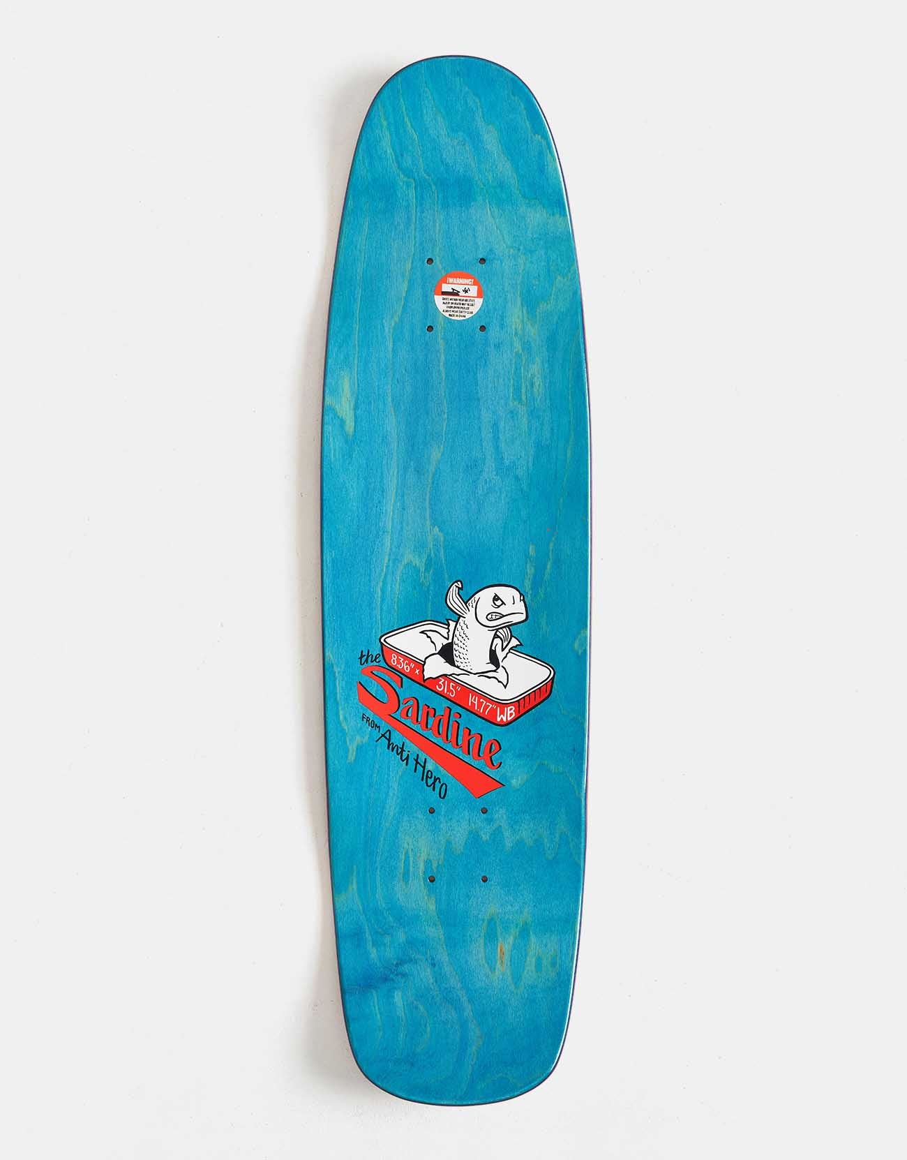 Anti Hero The Sardine Eagle Skateboard Deck - 8.36" - Image 2