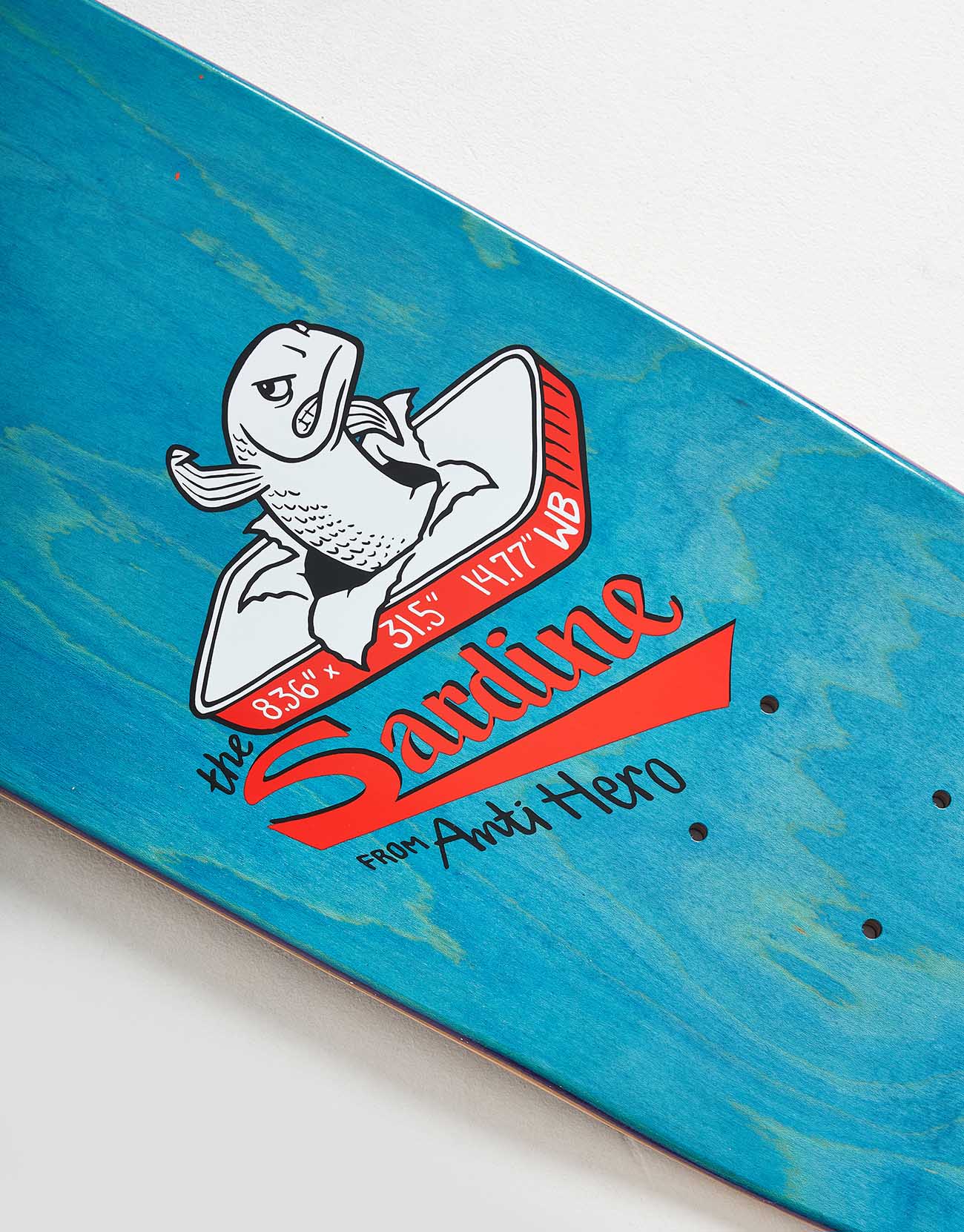 Anti Hero The Sardine Eagle Skateboard Deck - 8.36" - Image 4