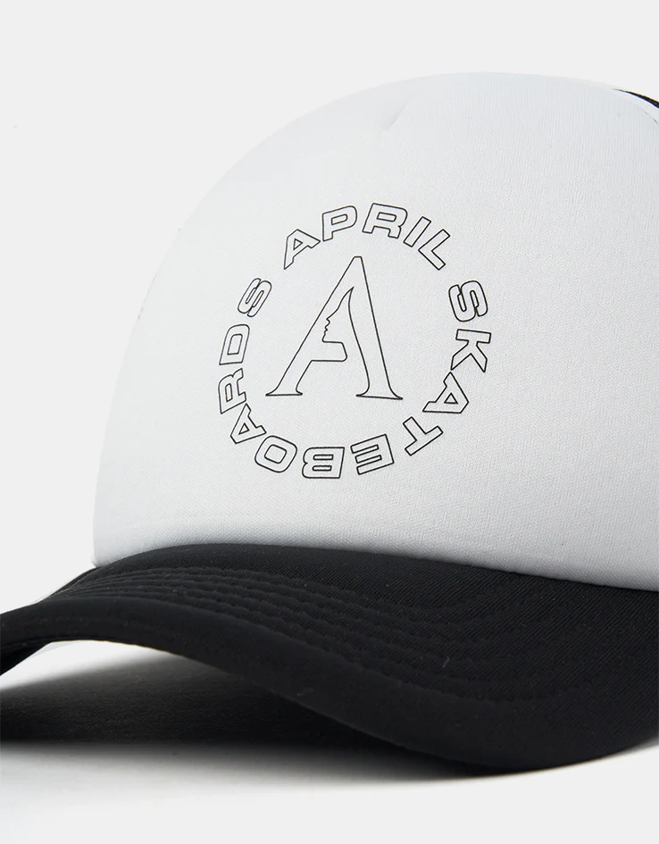 April Full Circle Trucker Cap - Black - Image 2