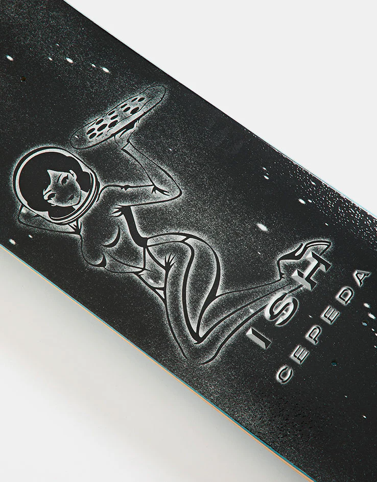 April Ish Cepeda 'Out There' Skateboard Deck - 8.25" - Image 3