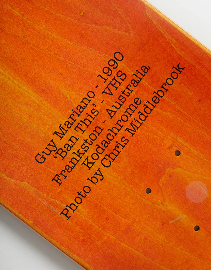 April Mariano 1990 Skateboard Deck - 8.5" - Image 5