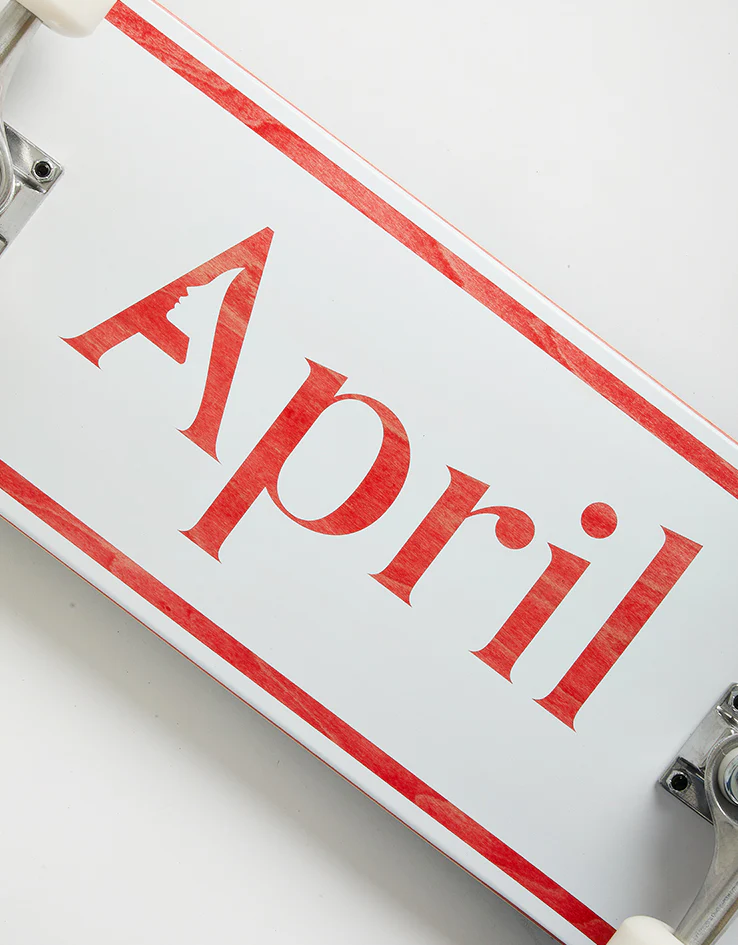 April OG Logo Mini Complete Skateboard - 7.5" - Image 3