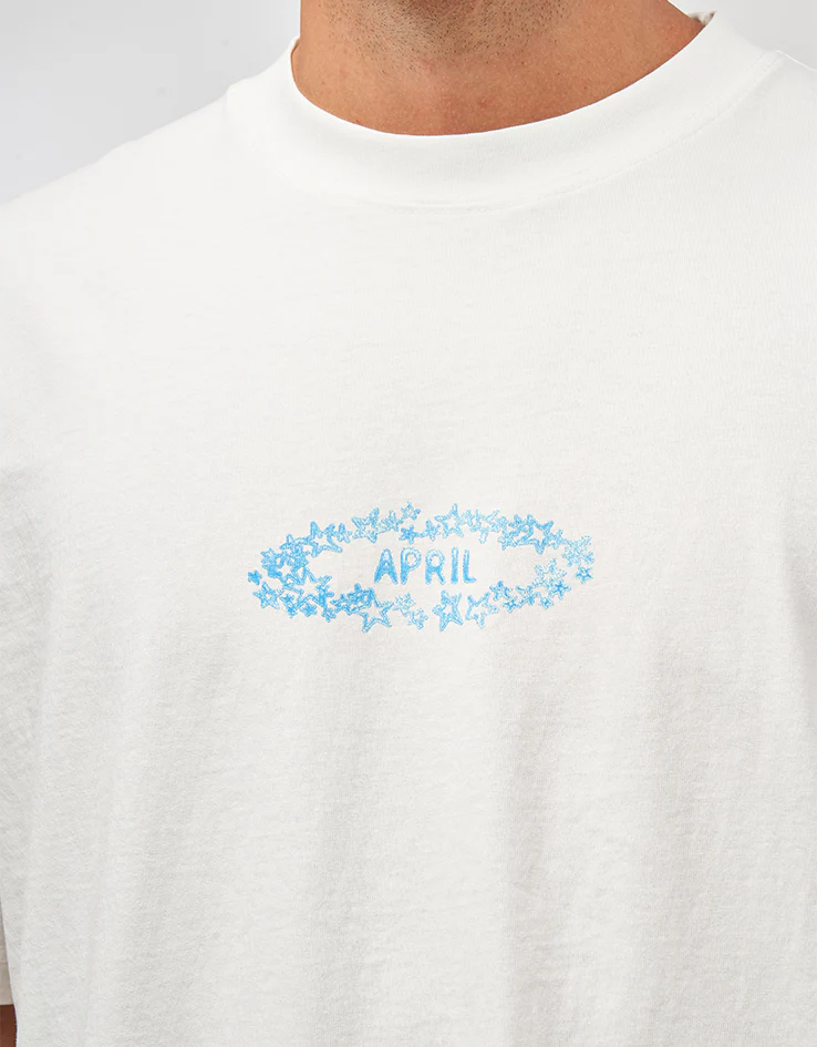 April Stars T-Shirt - White - Image 3