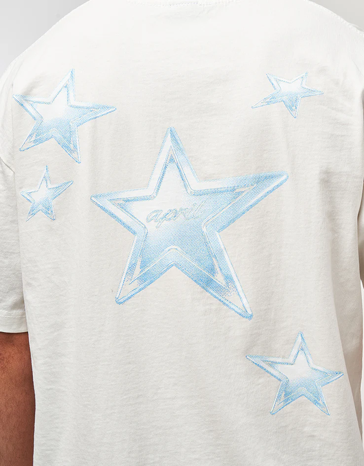 April Stars T-Shirt - White - Image 4