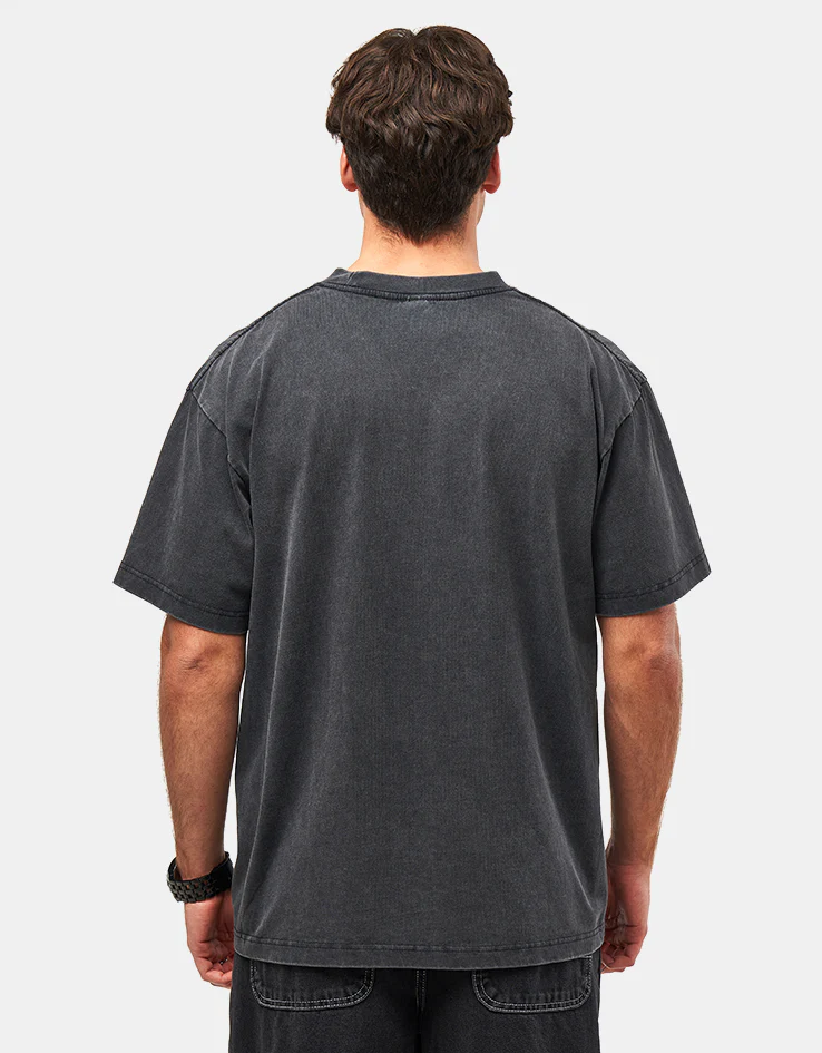 April Two Face T-Shirt - Vintage Black - Image 2
