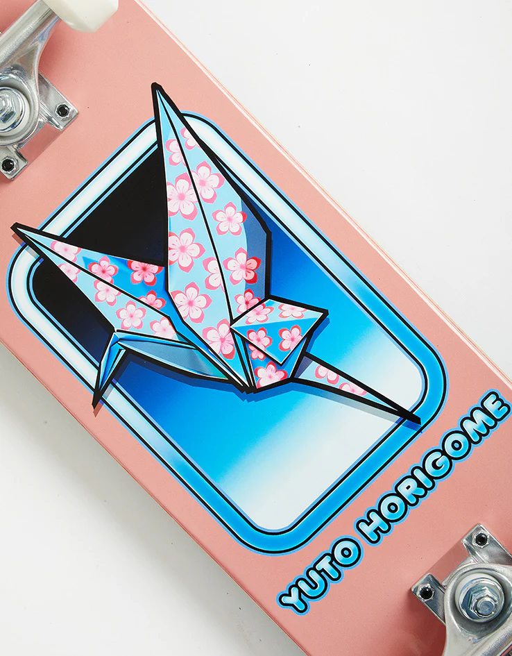 April Yuto Origami Complete Skateboard - 8" - Image 3