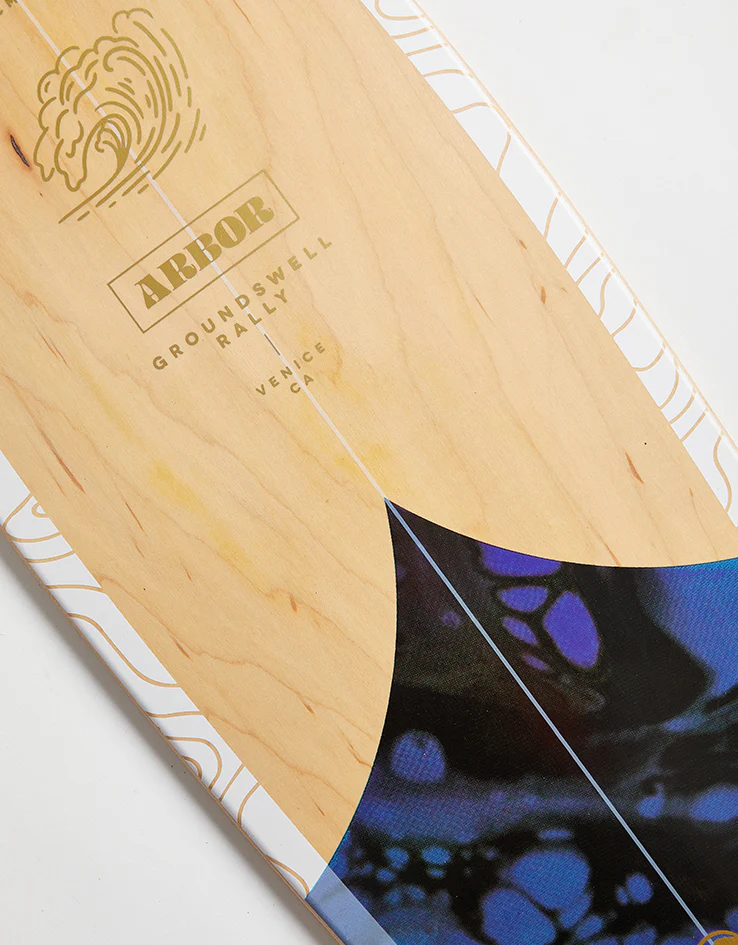 Arbor Groundswell Rally Skateboard Cruiser  - 8.875" x 30.5" - Image 2