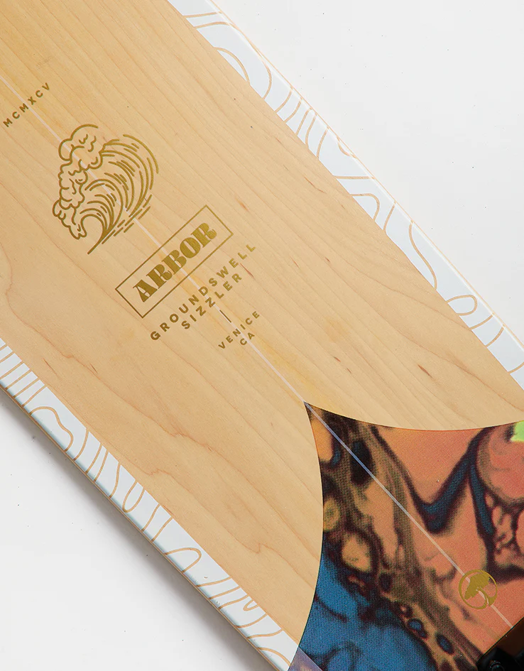 Arbor Groundswell Sizzler Skateboard Cruiser - 8.625" x 30.5" - Image 2