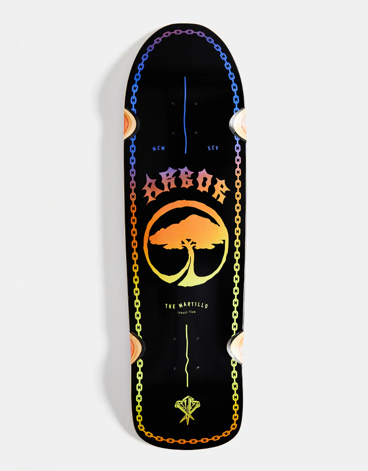 Arbor Linked Martillo Legacy Skateboard Deck - 9"