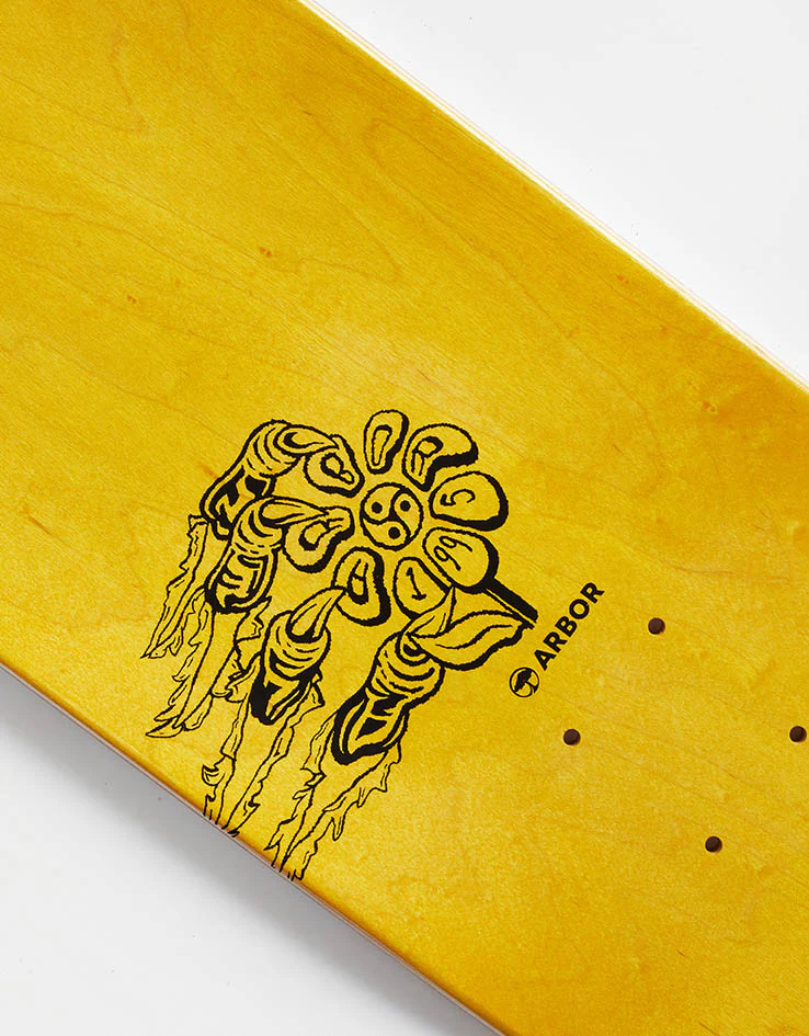 Arbor Majerus Lucky Dragon Skateboard Deck - 8.25" - Image 4