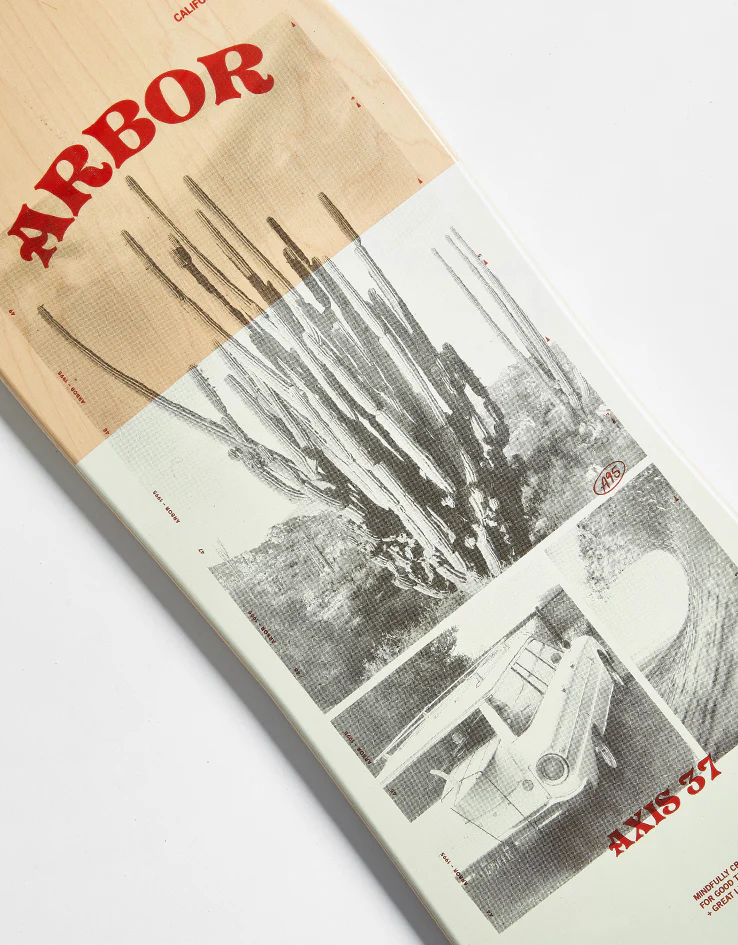 Arbor Photo Axis Drop Through Longboard - 37" x 8.5" - Image 3