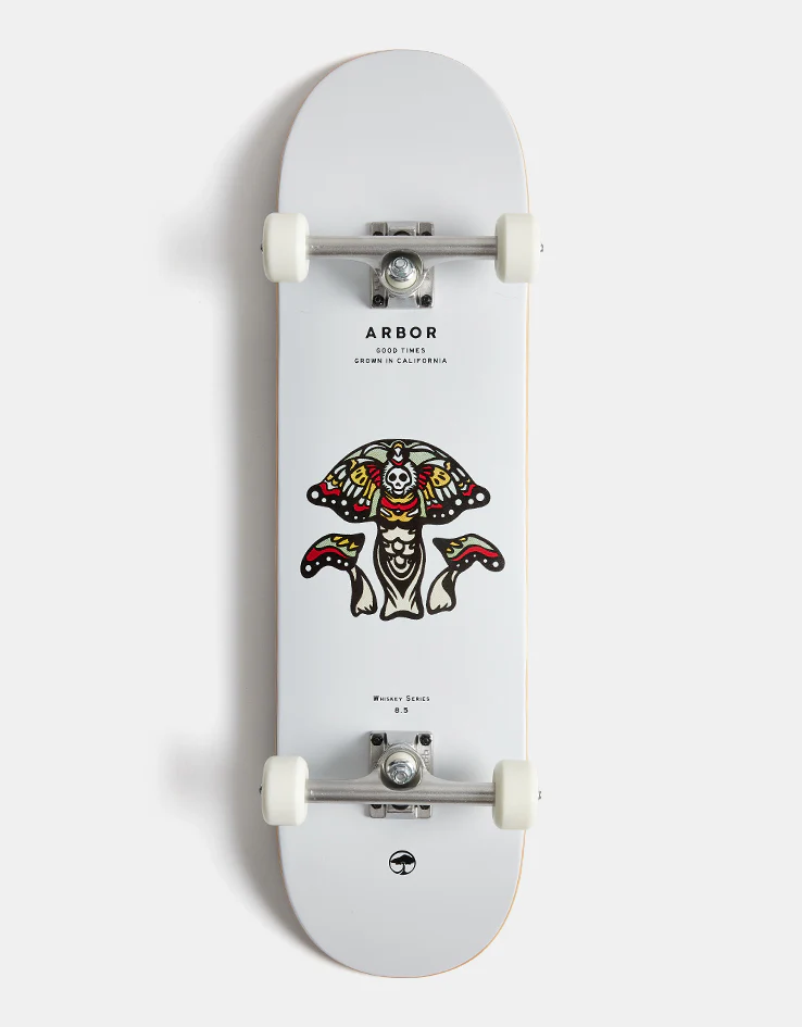 Arbor Whiskey Forage Complete Skateboard - 8.5"