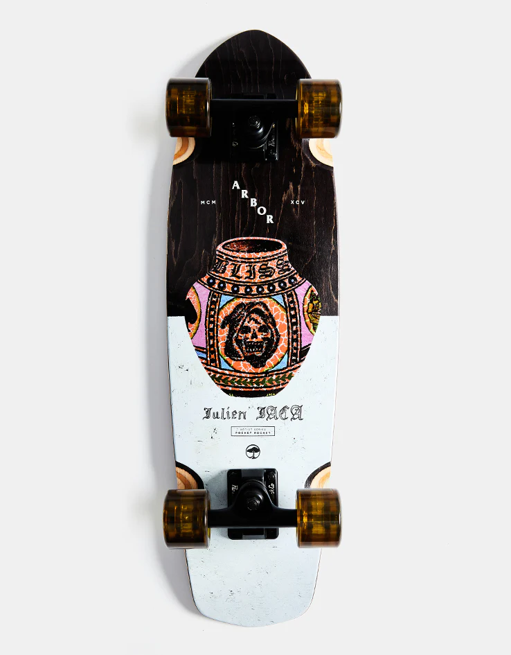 Arbor x Julien JACA Pocket Rocket Cruiser Skateboard - 7.75" x 27"