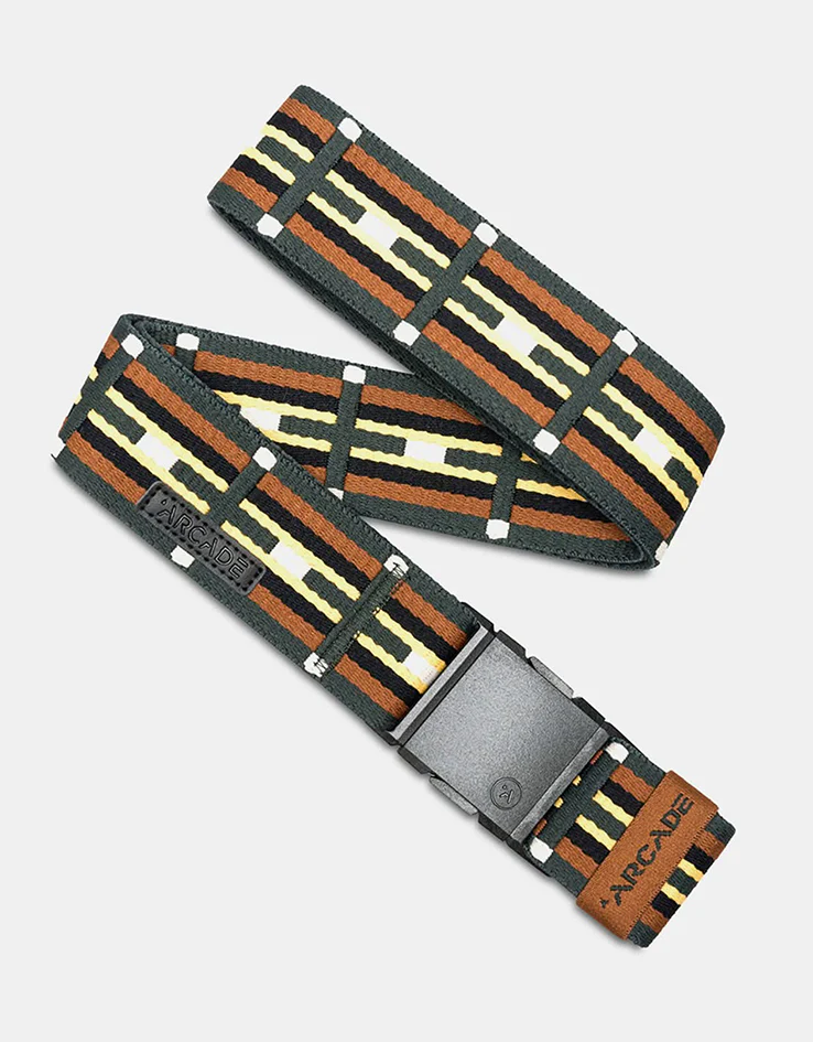 Arcade x Vernan Kee Keyah Artist Series Web Belt - Jalapeno/Black - Image 2