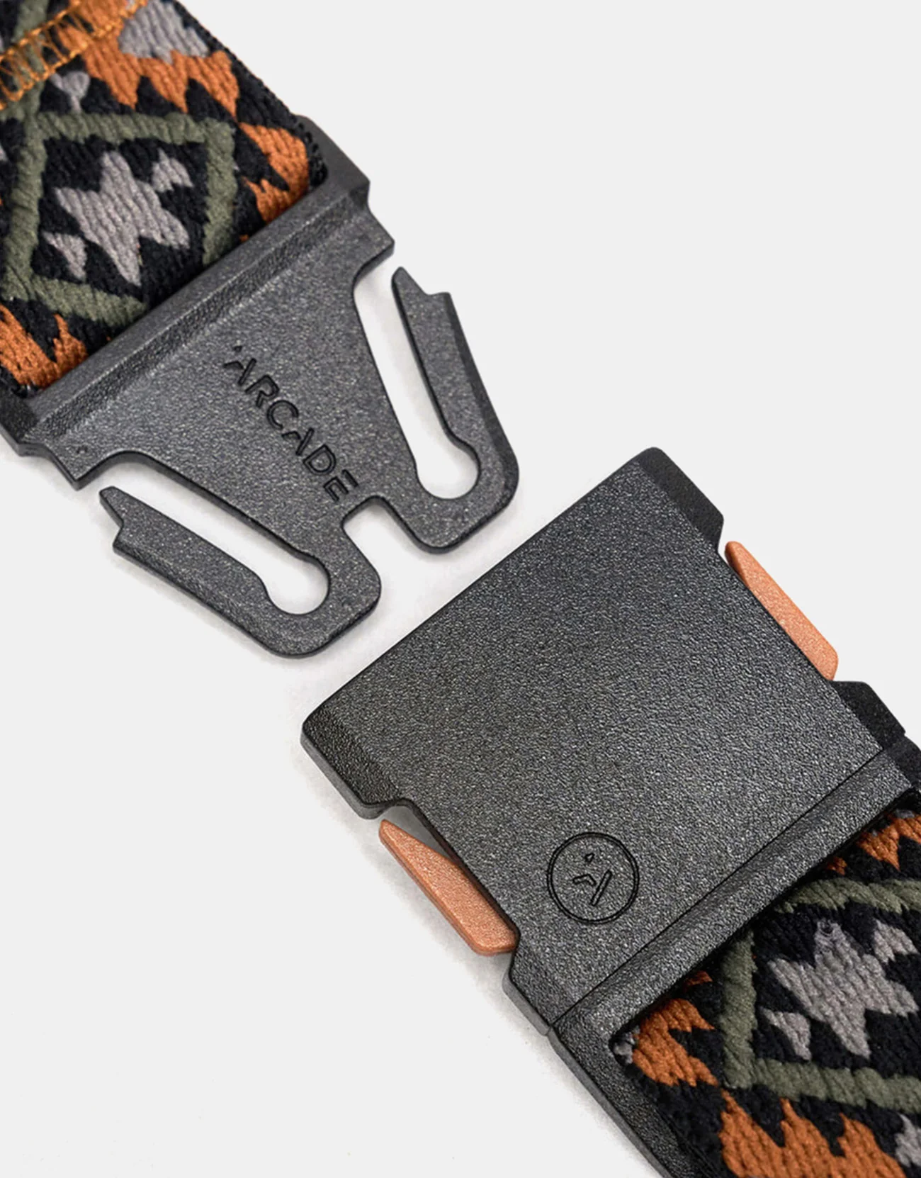 Arcade x Vernan Kee Twilight Slim Artist Series Web Belt - Bay/Ash - Image 5