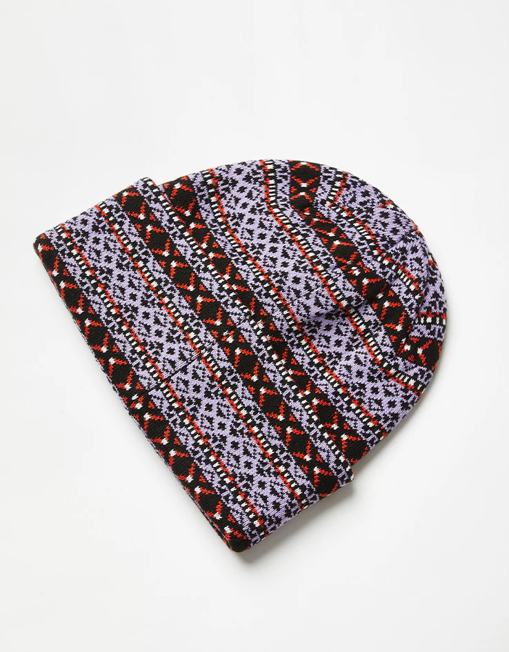 Autumn Heritage Beanie - Lavender - Image 3