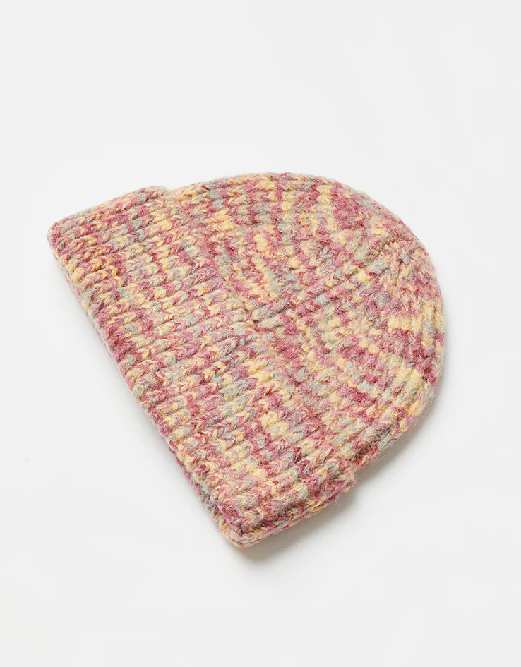 Autumn Marbled Knit Beanie - Red - Image 4
