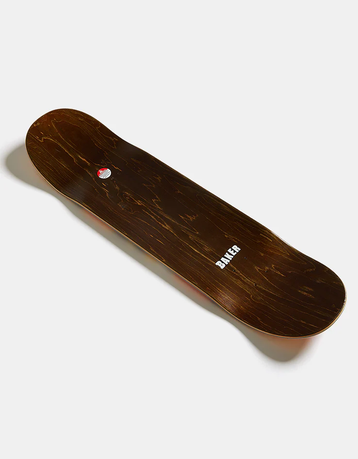 Baker Casper Rasta Skull B2 Skateboard Deck - 8.5" - Image 3