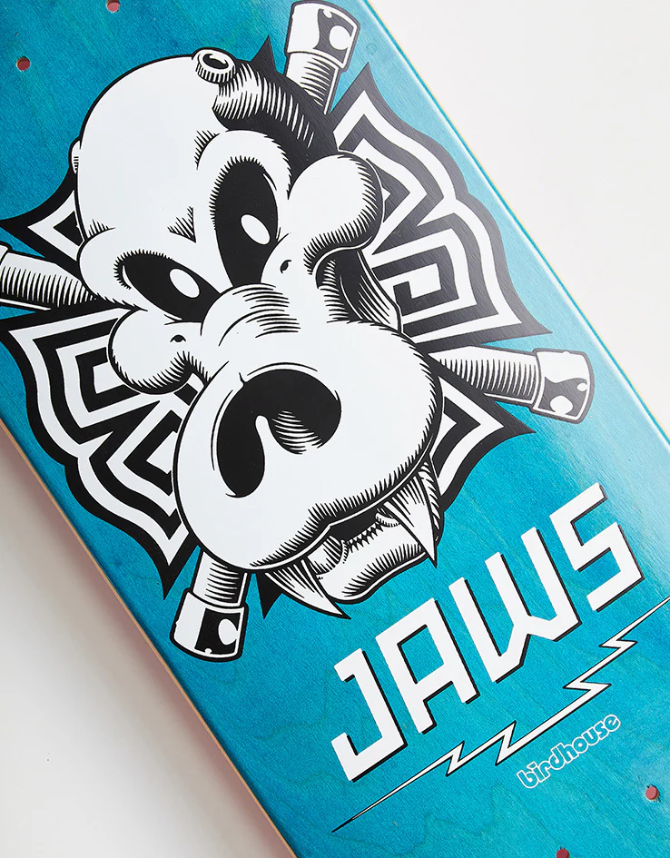 Birdhouse Jaws Skull Skateboard Deck - 8.25" - Image 3