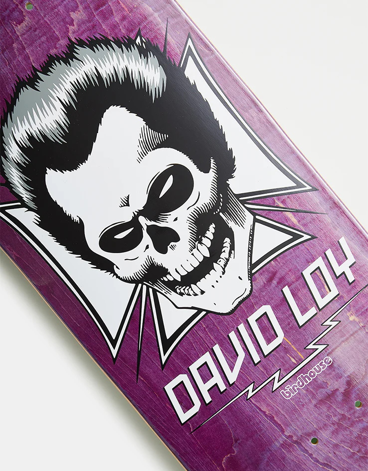 Birdhouse Loy Skull Skateboard Deck - 8.38" - Image 3