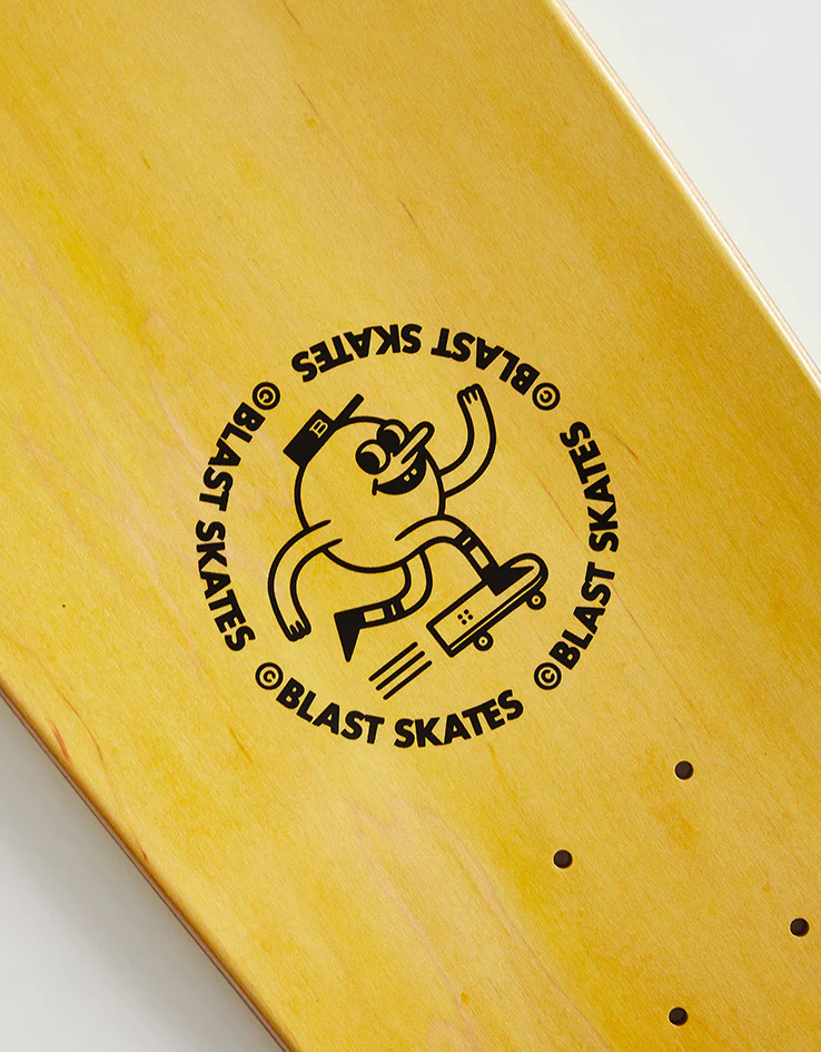 Blast Skates Acid Bumper Blaster Skateboard Deck - 9.25" - Image 4