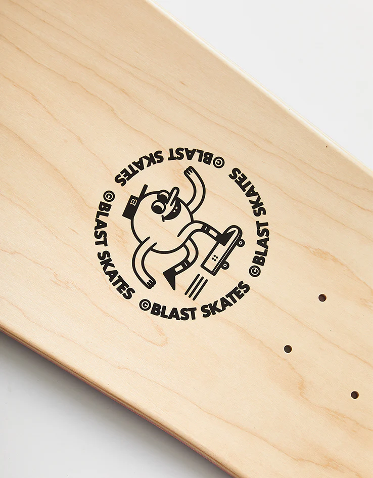 Blast Skates Alien Curb Club CS Skateboard Deck - 10" - Image 5