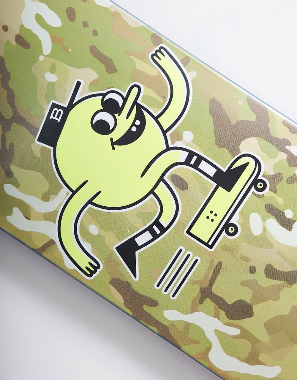 Blast Skates Crust Explorer Mascot 'Twintail' Skateboard Deck - Image 3