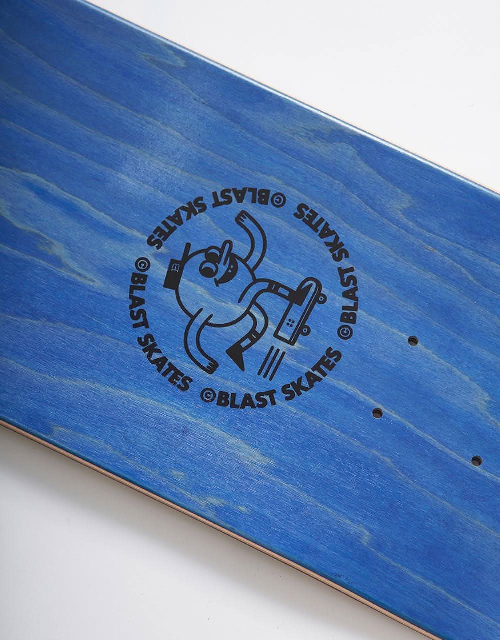 Blast Skates Crust Explorer Mascot 'Twintail' Skateboard Deck - Image 4
