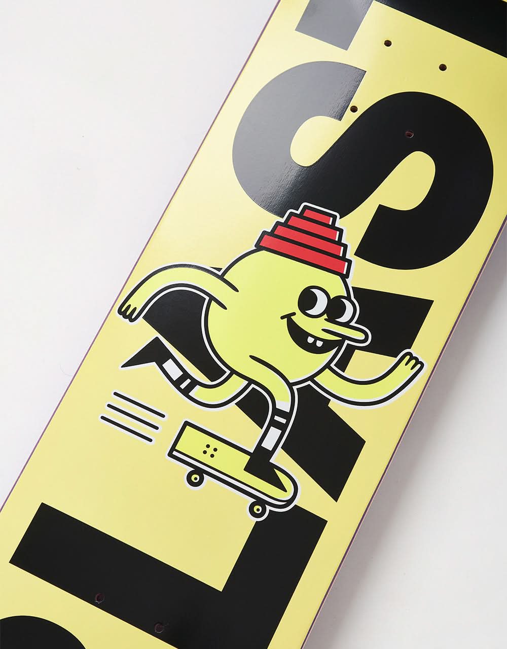Blast Skates Energy Dome Mascot Logo Skateboard Deck - Image 3